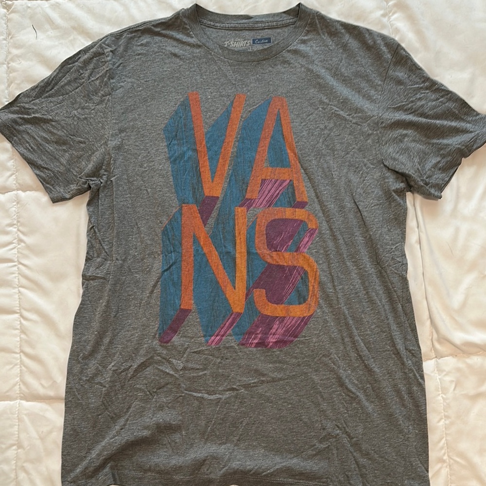 Vans Gray Graphic T-Shirt